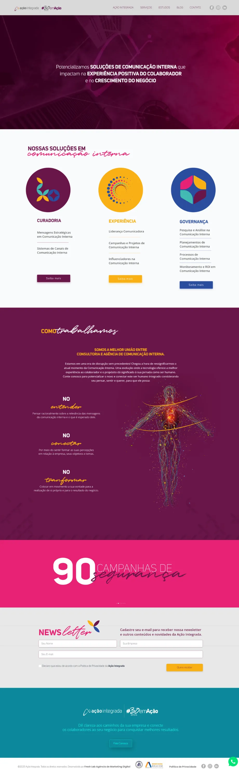 site - acaointegrada | Bruno Francisco